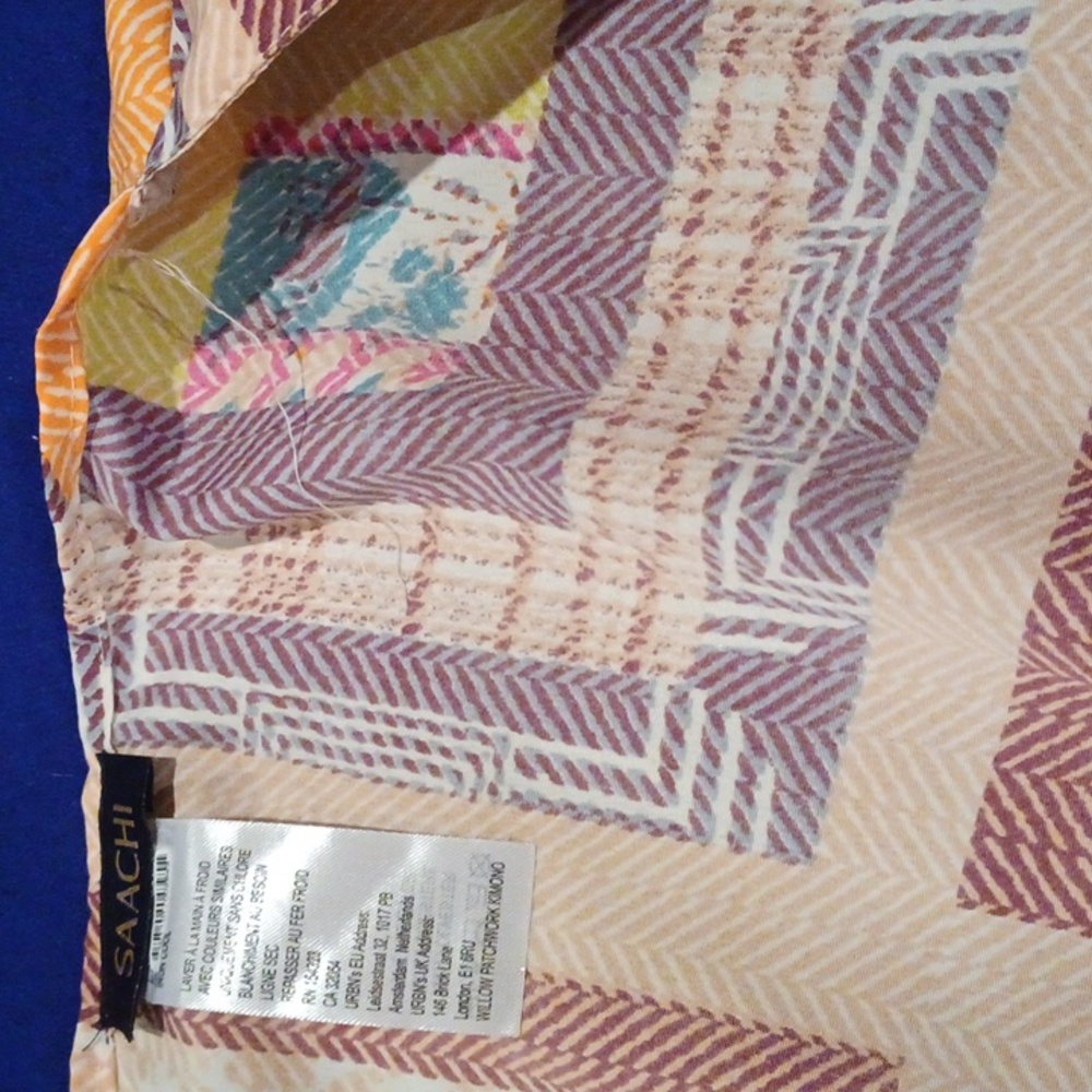 Saachi (Free People) Willow Patchwork Kimono - image 8